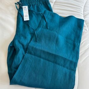 Draper James Deep Teal Joggers